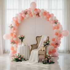 "Oh Baby" pastel setup – Baby Shower & Godh Bharai Decoration in Noida