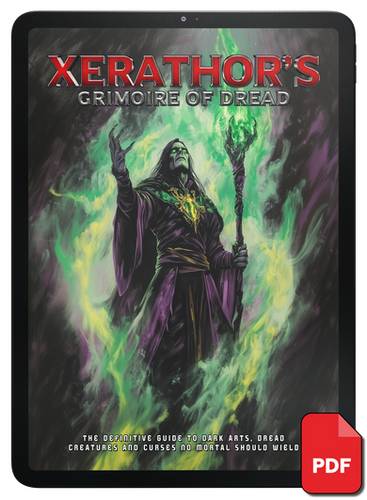 Xerathor's Grimoire of Dread [eBook] | Belazan Games