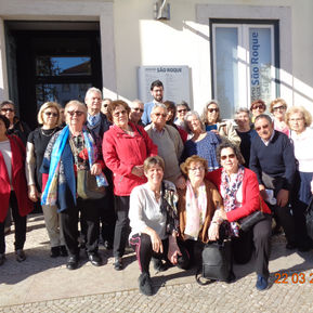 Visita ao museu de São Roque