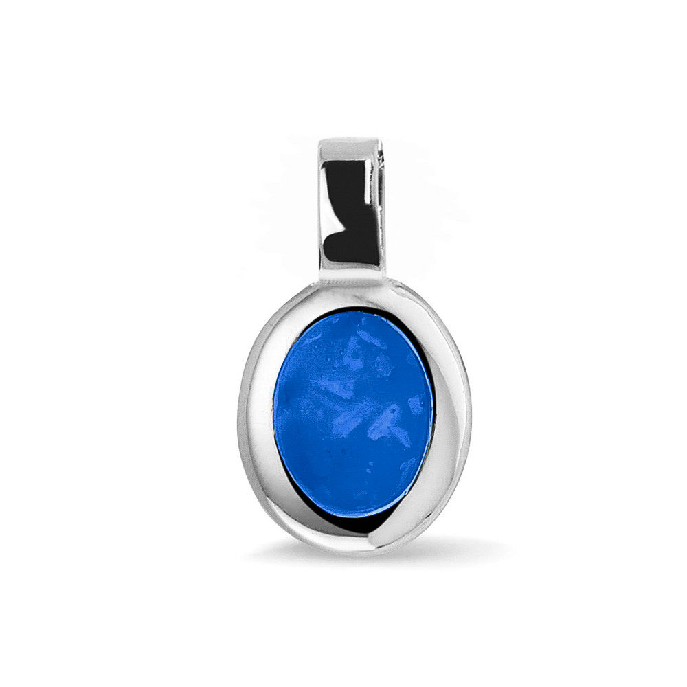 See You Memorial Ashes Simple Oval Pendant (134S)