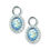 Thumbnail: See You Memorial Ashes Creole Earrings - Design Your Own Style