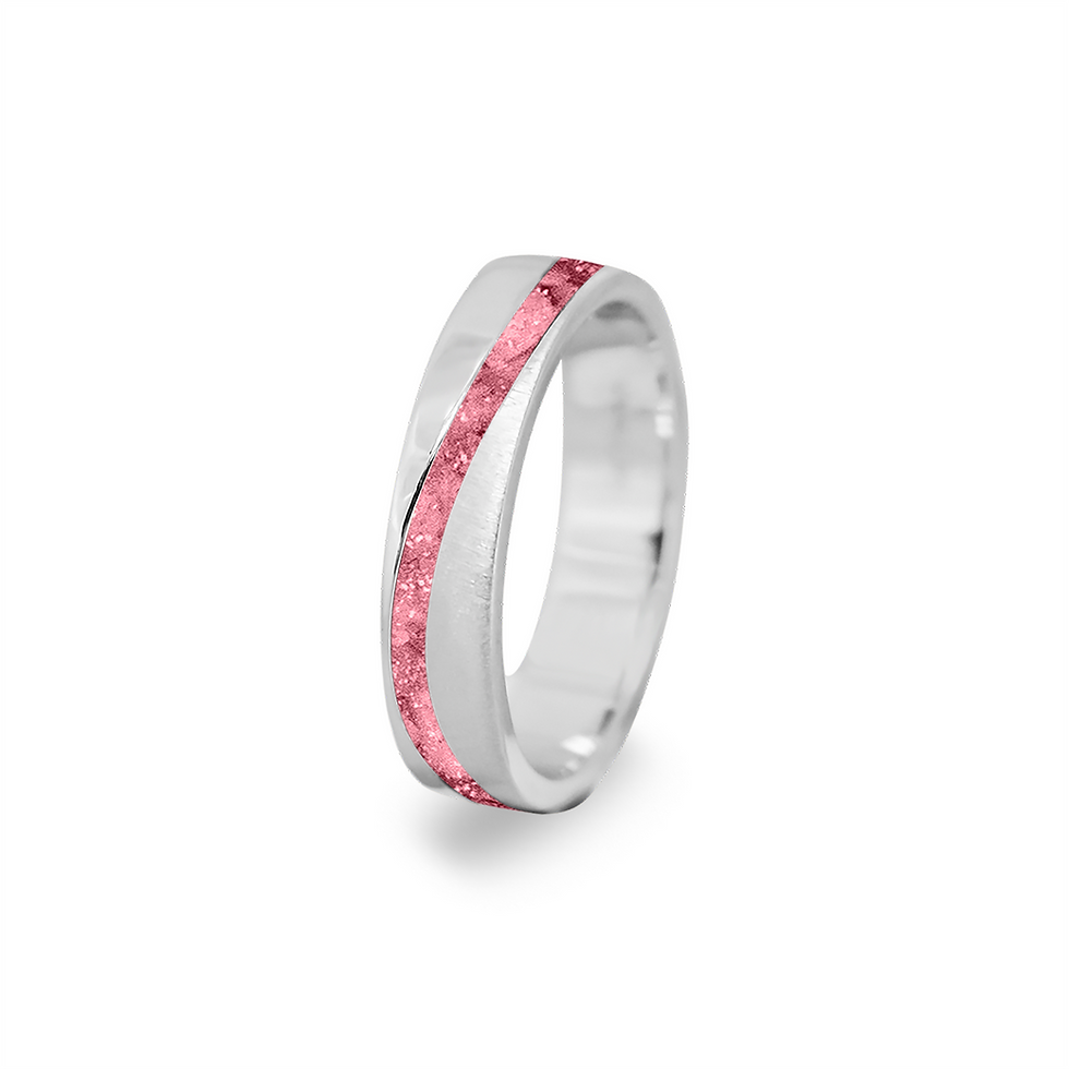 Thumbnail: See You Memorial Infinite Wave Ashes Ring (RG 049