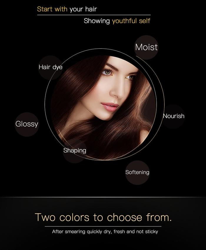 Miniatura: Lai Mei 3.8g Hair Dye Stick for Quick Gray Coverage