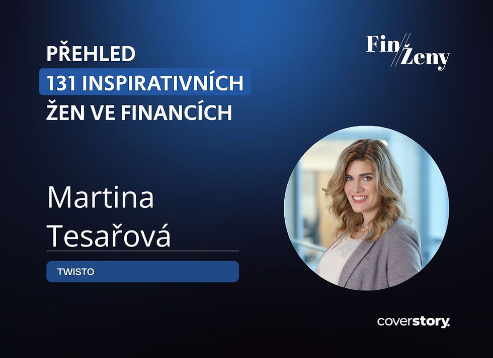 Martina Tesařová - Přehled 131 projektu #FinŽeny