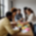 A diverse team brainstorming with colorful sticky notes in a modern workspace, illustrating collaborative content strategy development freepik