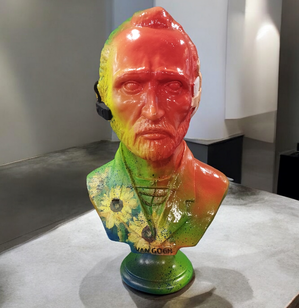 Thumbnail: Vincent Van Gogh Bust Statue for Table Decoration