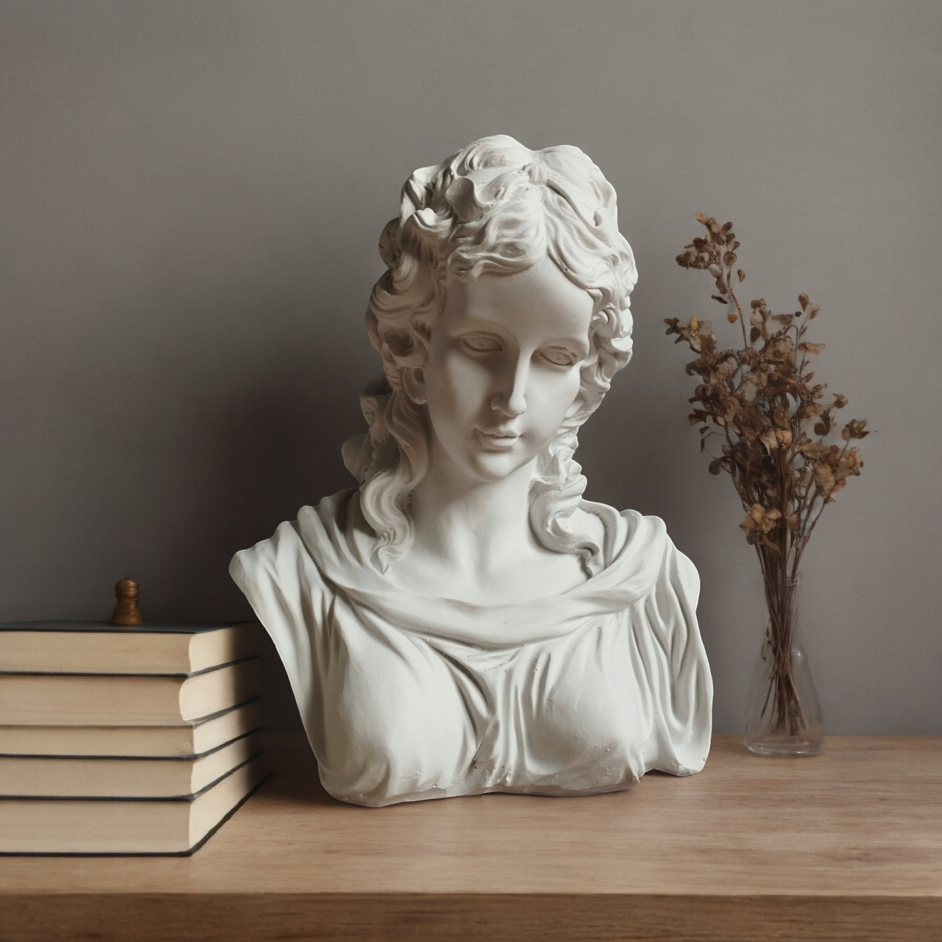 greek hera goddess bust statue