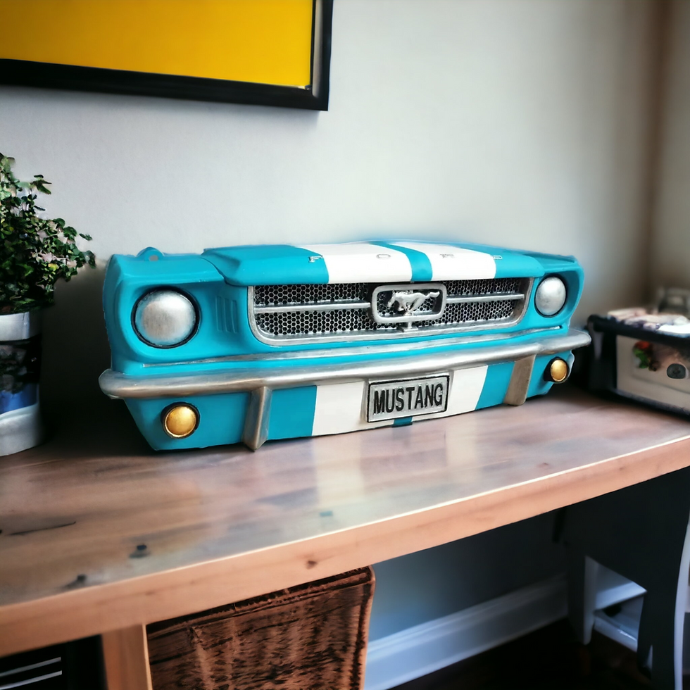 Thumbnail: Ford Mustang Wall Shelf Sculpture Home Decor