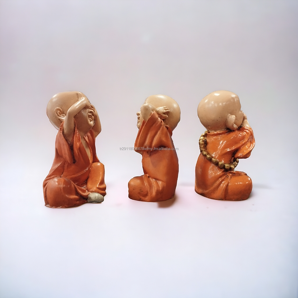 Thumbnail: Buddha Set Figurine Tabletop Home Decor
