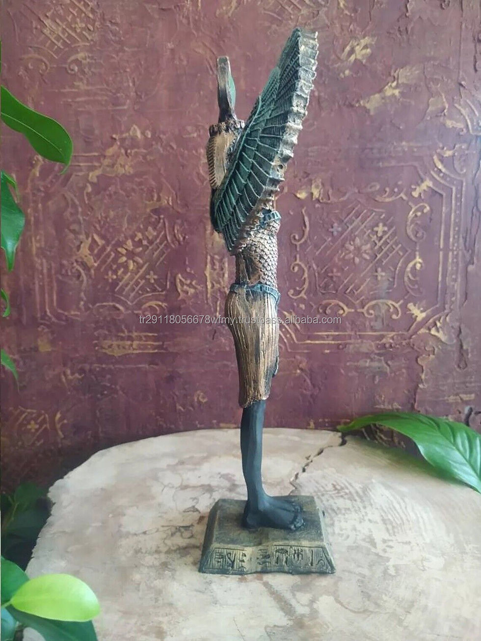 Thumbnail: ancient egyptian isis goddess statue