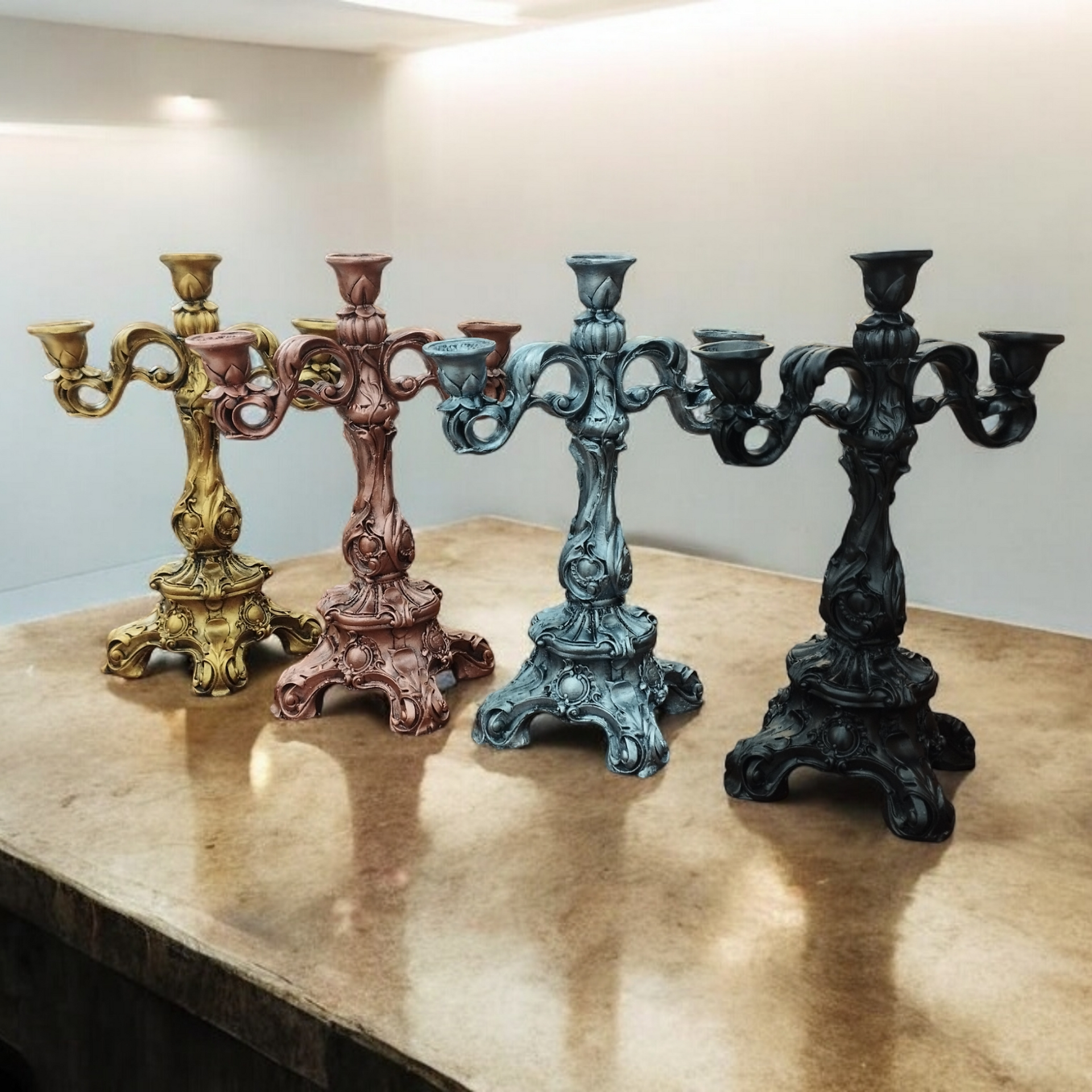 luxury candlestick vintage holder table decor