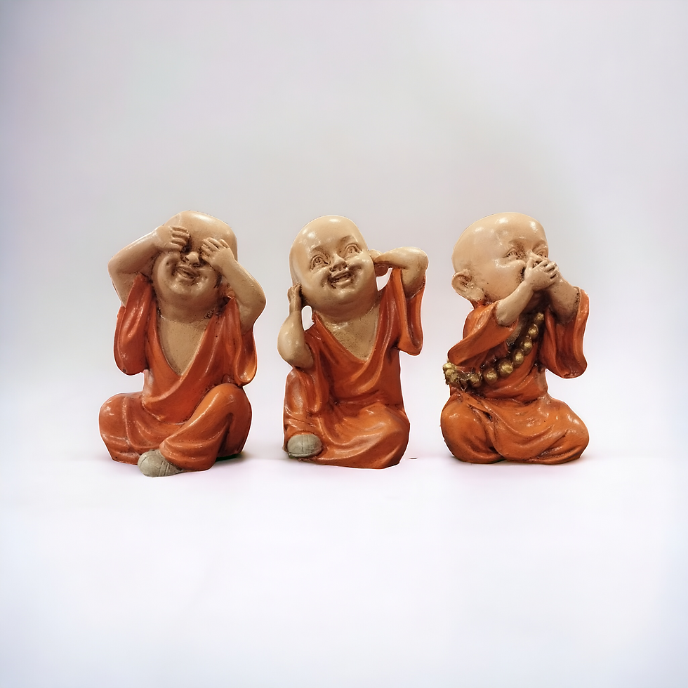 Buddha Set Figurine Tabletop Home Decor