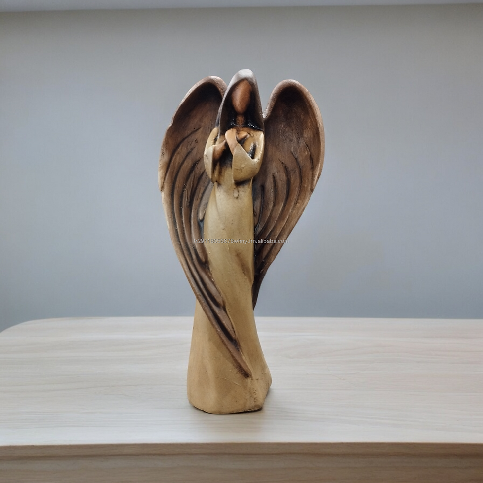 Thumbnail: Praying Angel Figurine for Tabletop Decor