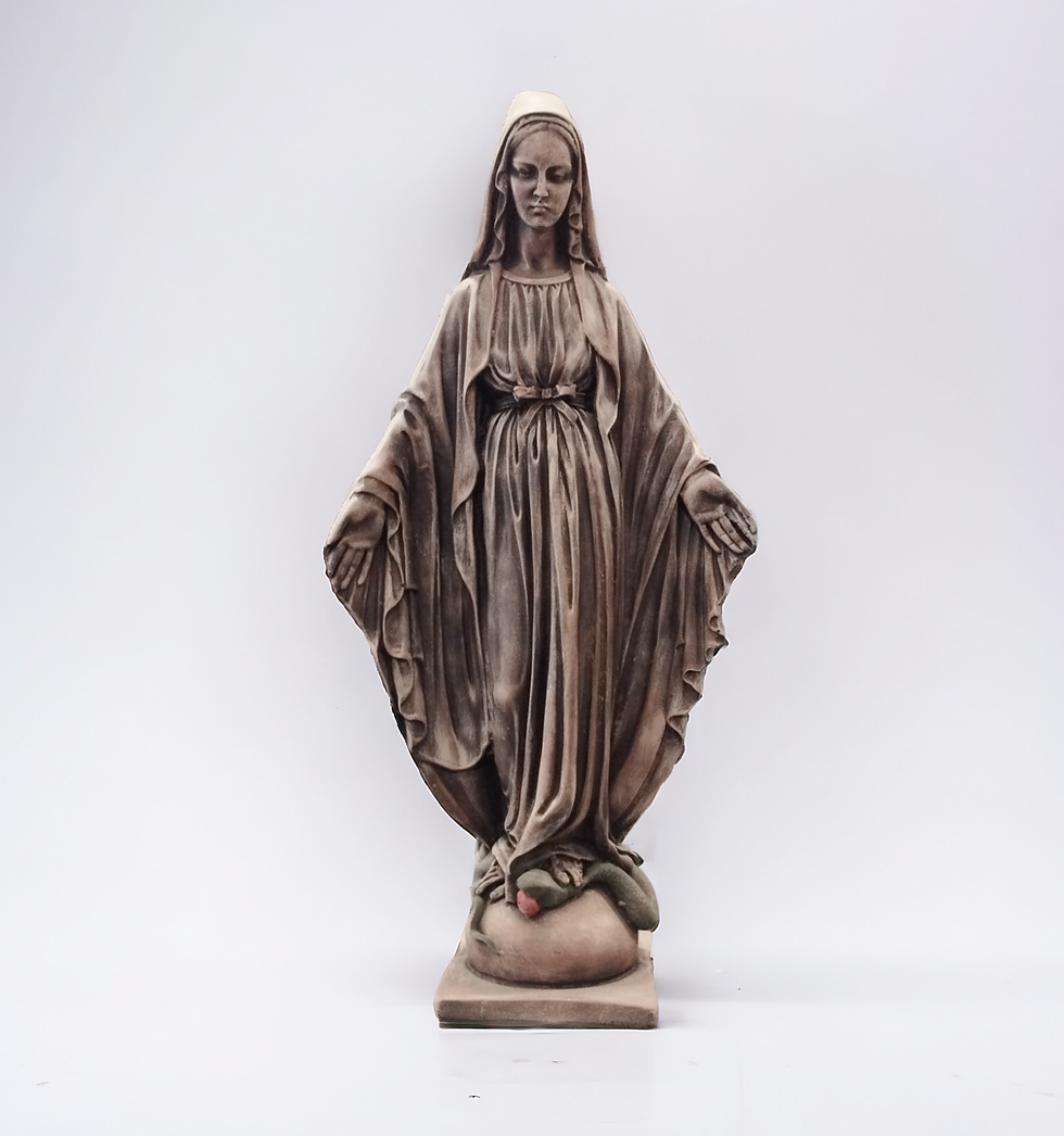 Large Virgin Mary Figurines for Table Decoration