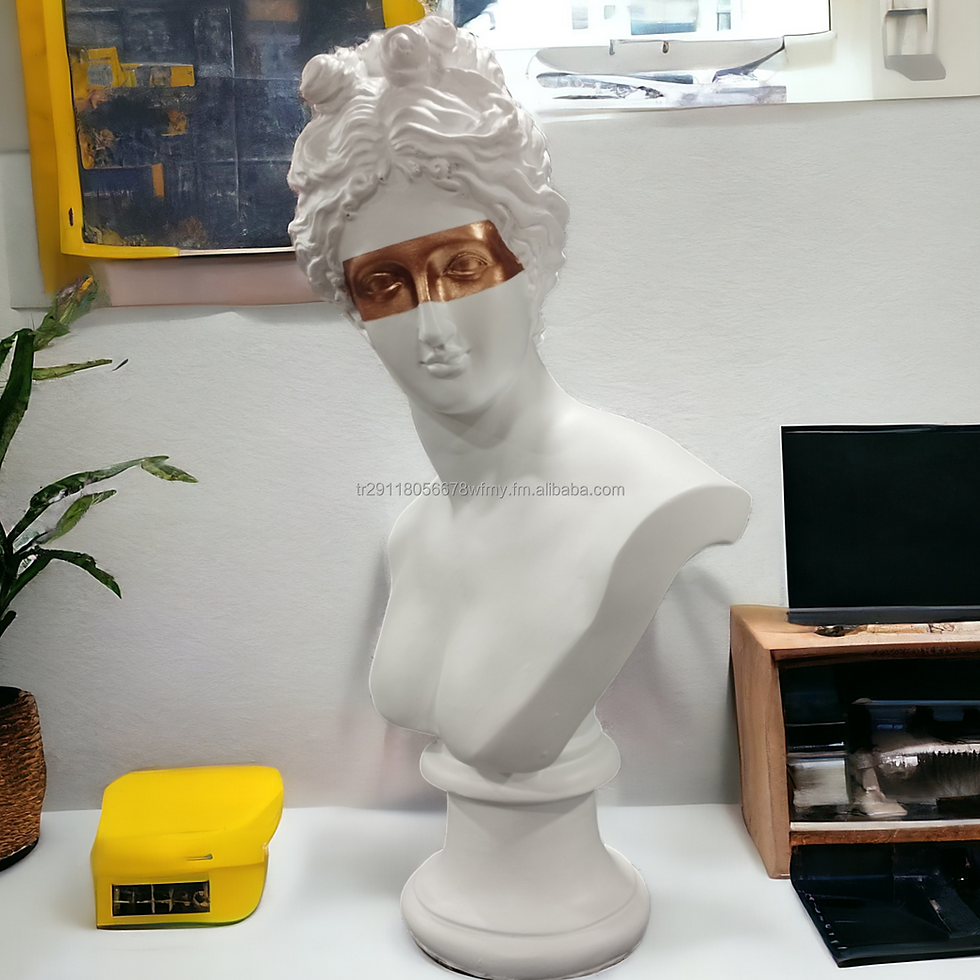 Thumbnail: Large Artemis Goddess Bust Sculpture