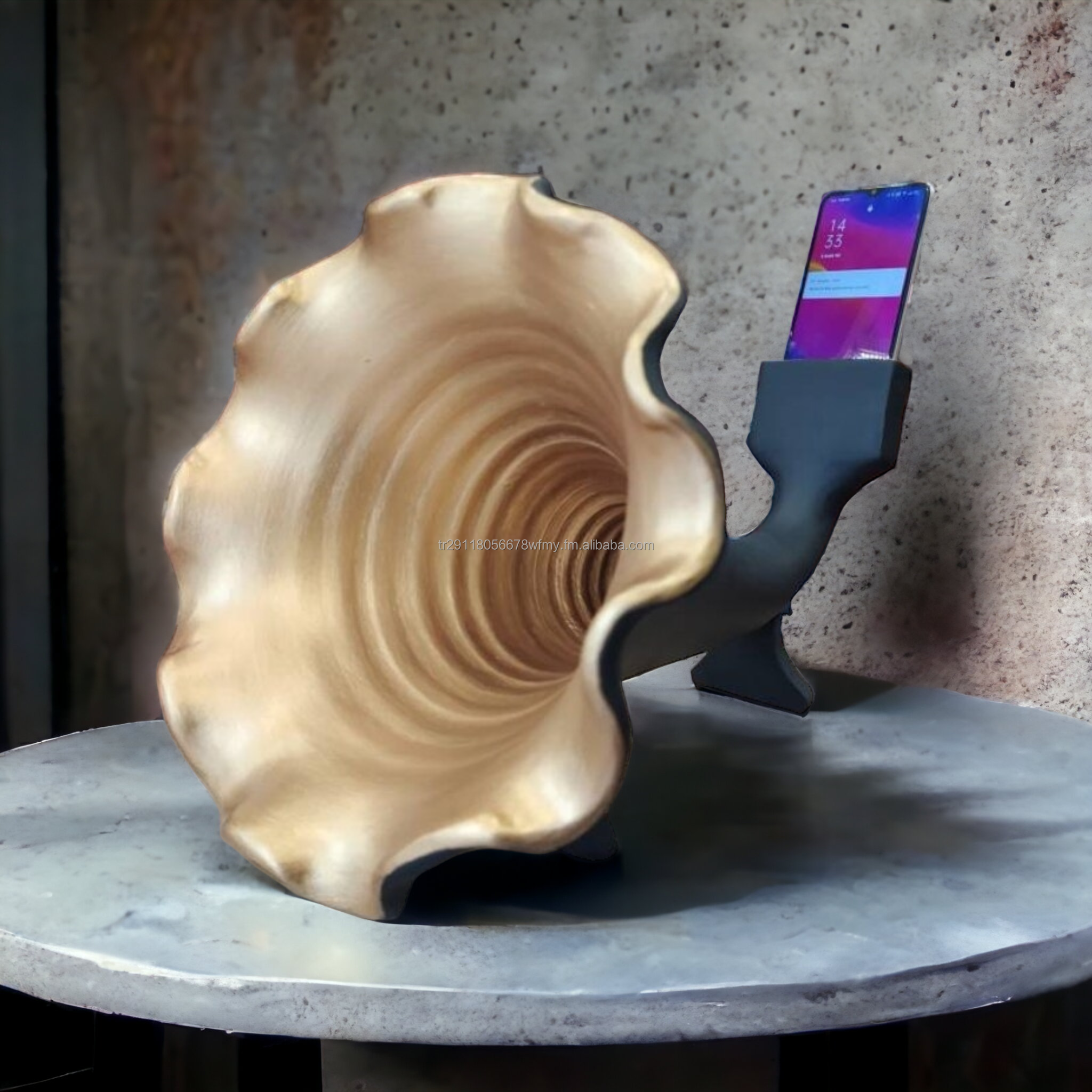 Ceramic Acoustic Gramophone