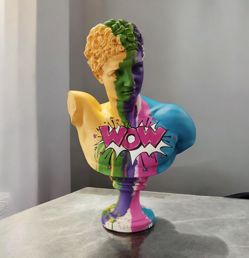 Thumbnail: Pop Art Hermes Bust Statue for Table Decoration