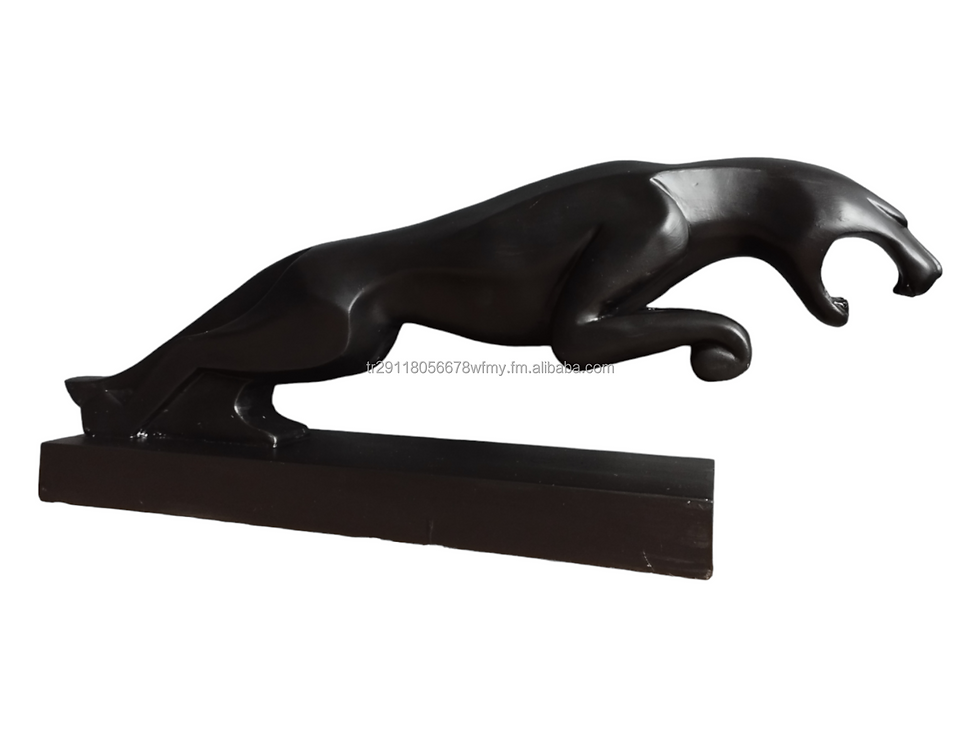 Thumbnail: Large Jaguar Statue for Table Decoration