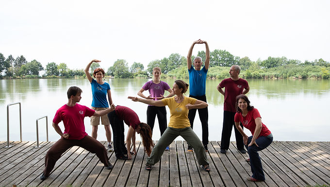 Qigong Gehen und die 8 Brokatübungen