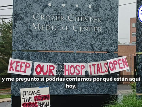 Luchamos Por Mantener Nuestro Hospital Abierto.