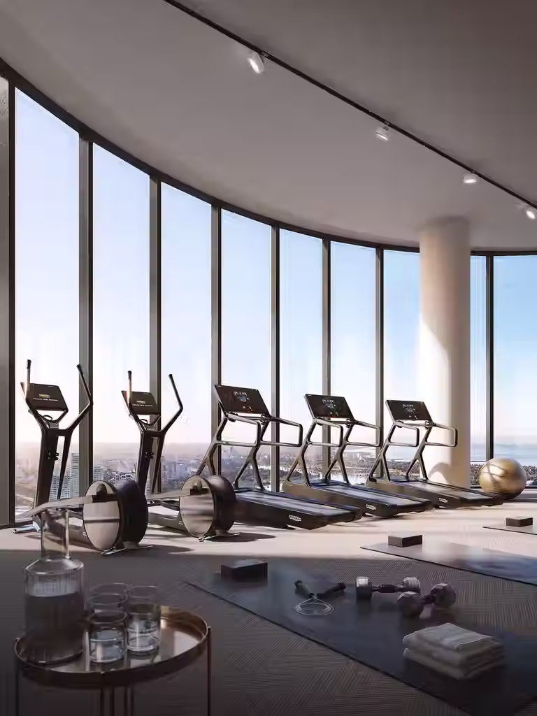 Fully Equipped Gym for Residents