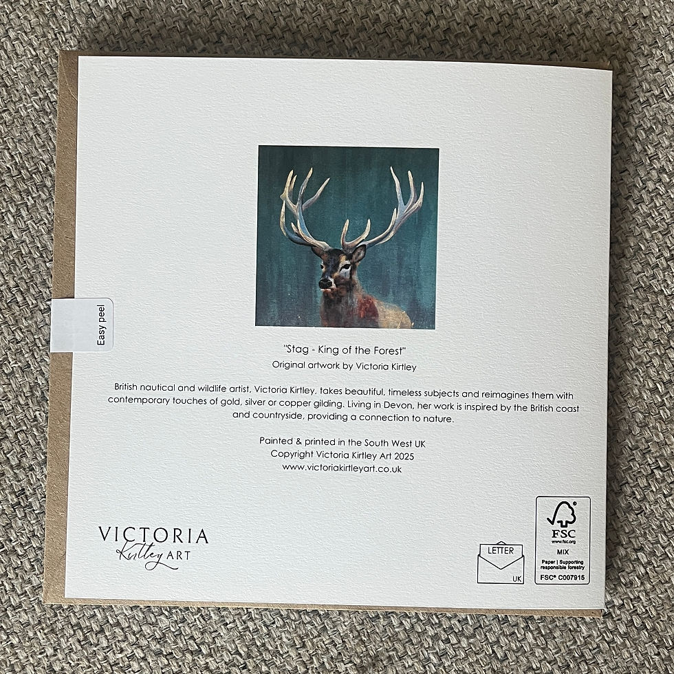 Cards with Stag Art