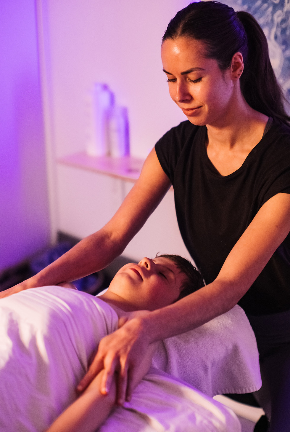 Massage pour enfant symbiozen