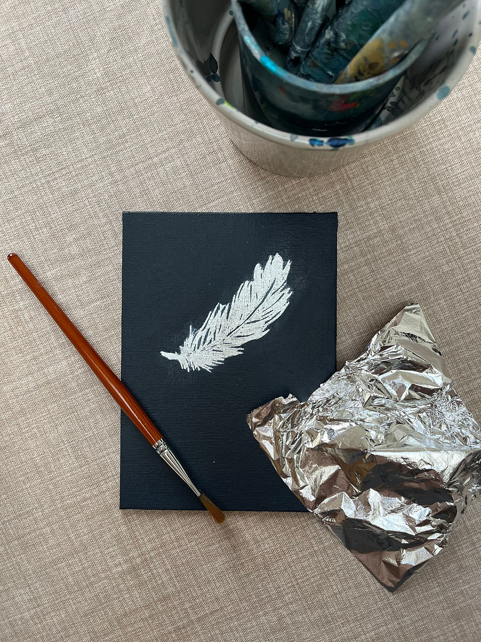 Thumbnail: Silver feather