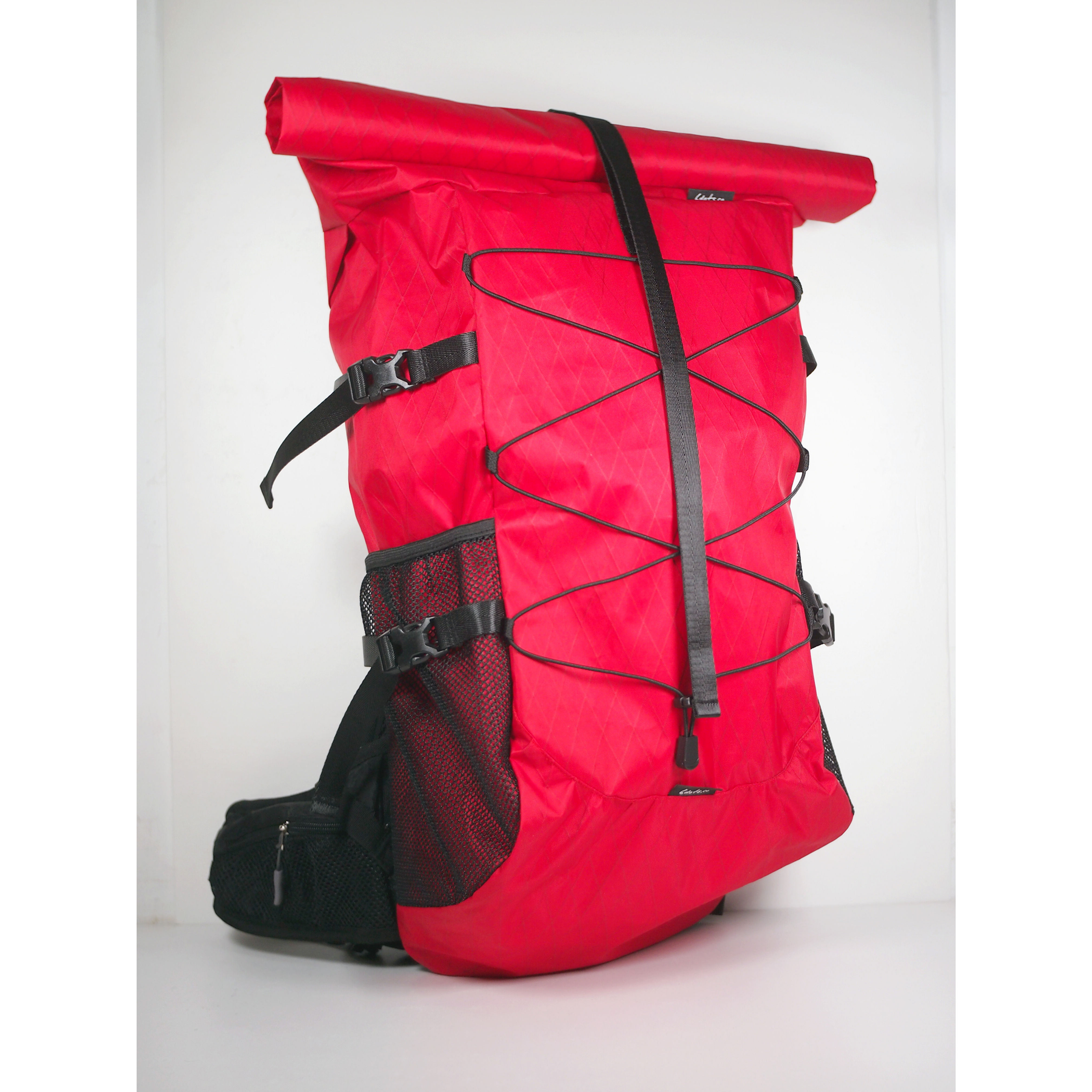 Christmas Red | X-PAC® roll top 20L 30L 40L 55L Outdoor Hiking Backpack