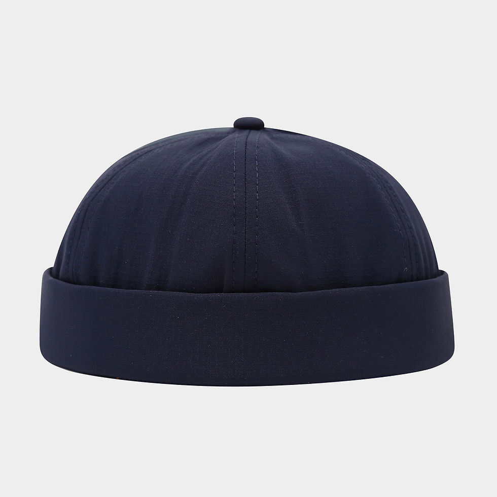Thumbnail: Minimalist Round Waterproof Docker Hat (Beanie)