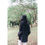 Thumbnail: Sun Protection Pocketable Parka Pullover Jacket (Black)