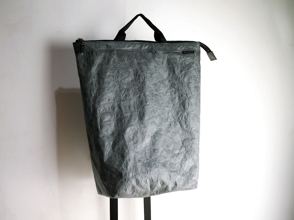 縮圖：Tyvek 超輕防水灰色 背包 