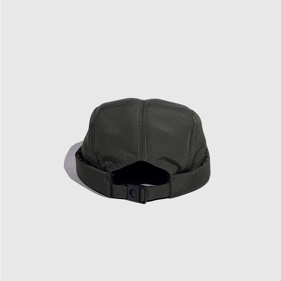 縮圖：5-Panel Waterproof Docker Hat (Breathable Urban Beanie)