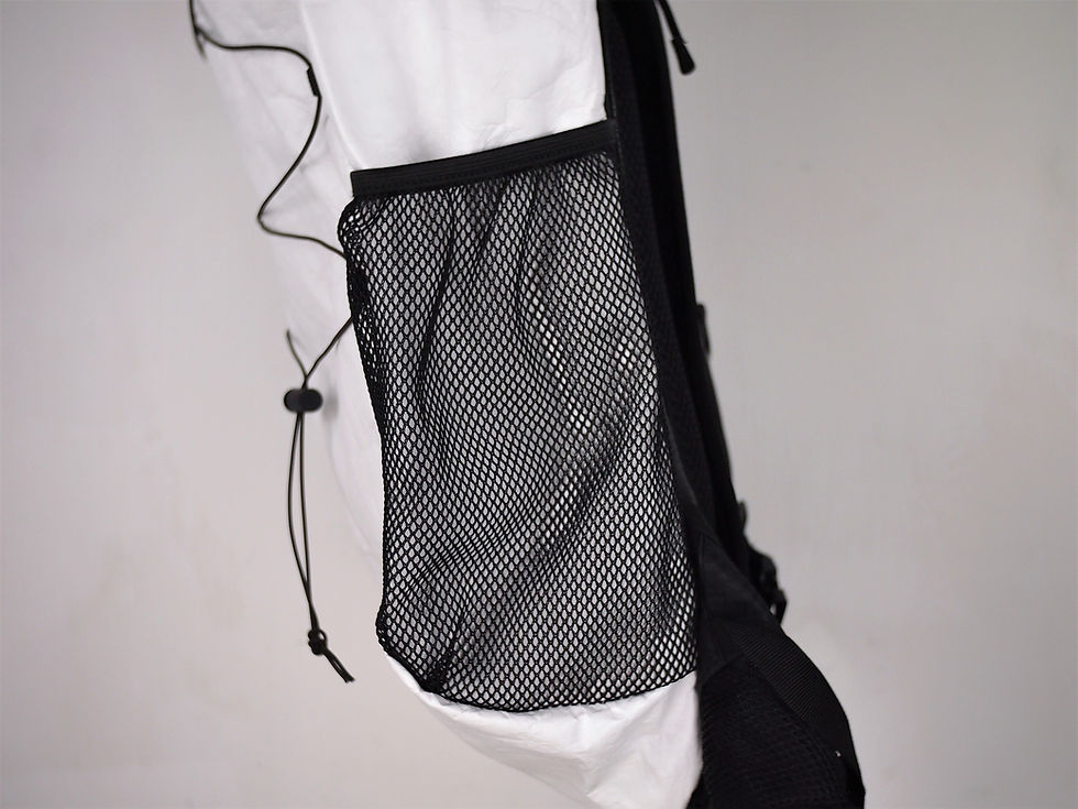 Thumbnail: Tyvek® roll top 20L 30L 40L 55L Outdoor Hiking Backpack(White)