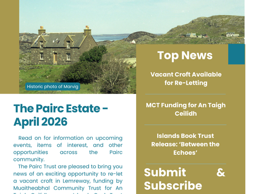 Pairc Newsletter - April 2026