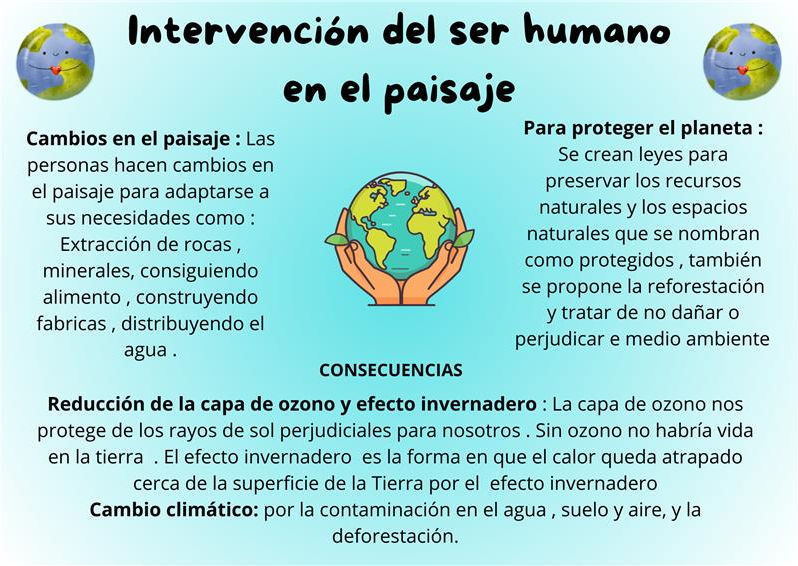 Hacen cambios para adaptarse a sus necesidades como Estracción de rocas , minerales ... P
