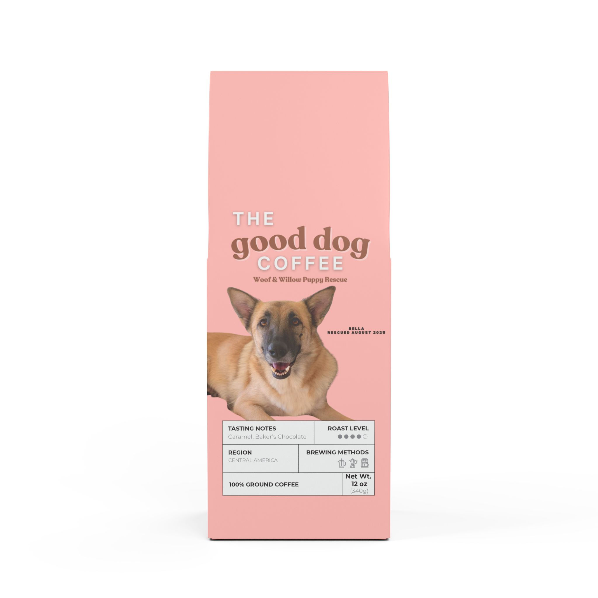 The Good Dog Coffee (Medium-Dark Roast)