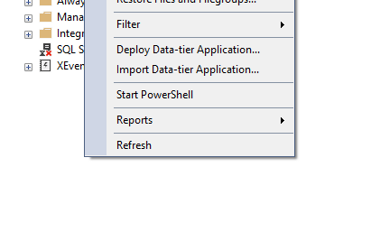 Sql Server Database Restore İşlemi