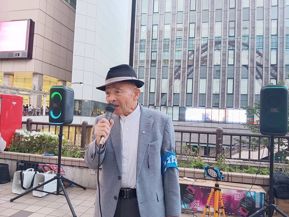 青山秀雄　昭島市議