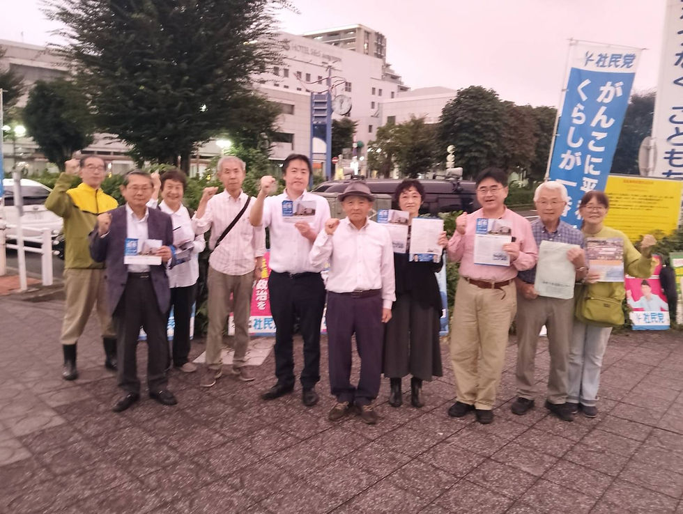 街宣に参加した方々