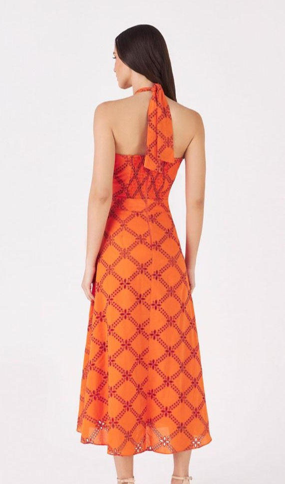 Thumbnail: EMBROIDERED MIDI DRESS