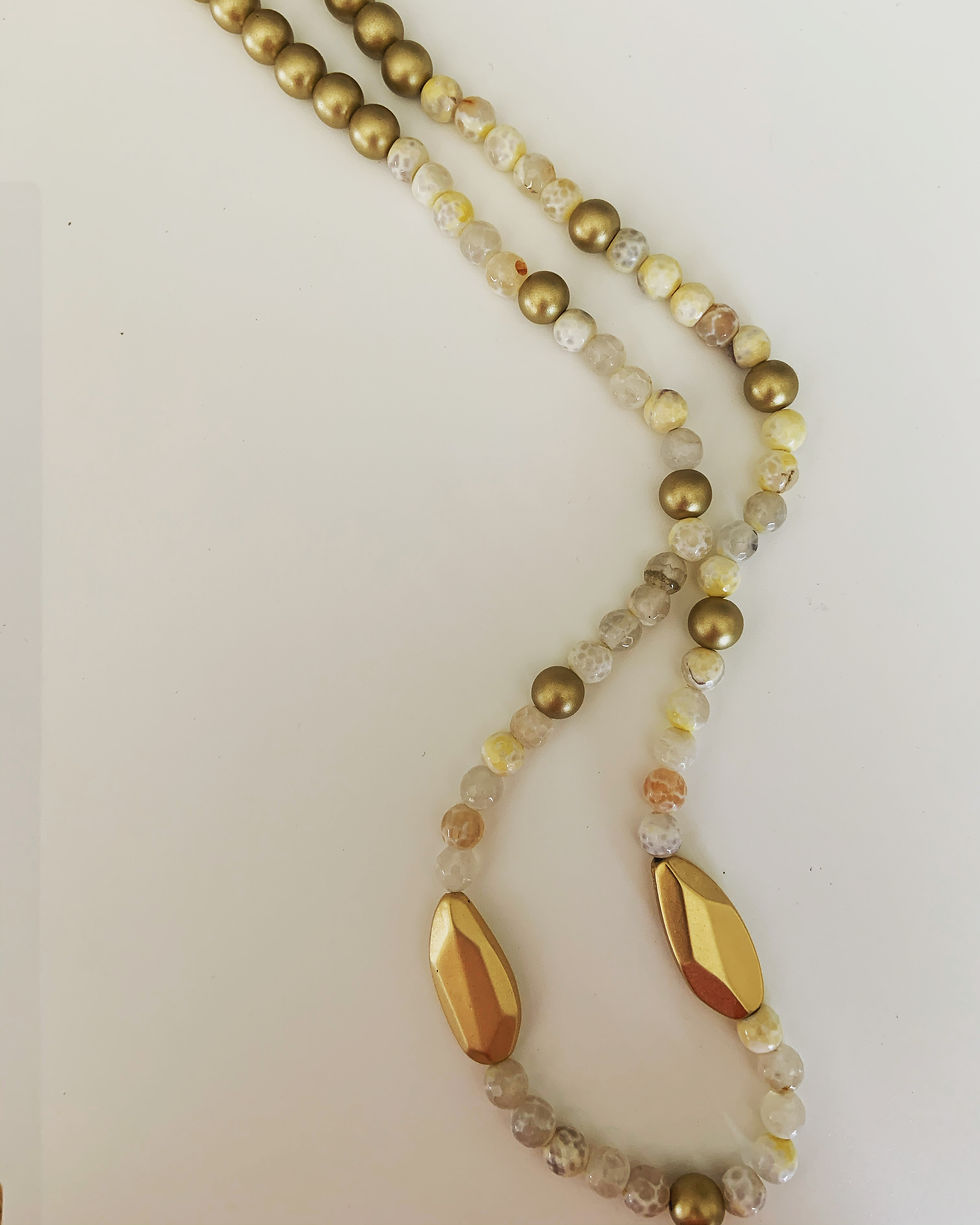 Thumbnail: Golden Agate Necklace
