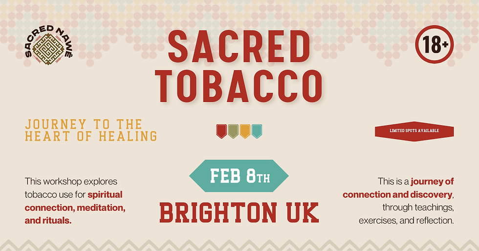 Sacred Tobacco - Journey to the heart of healing