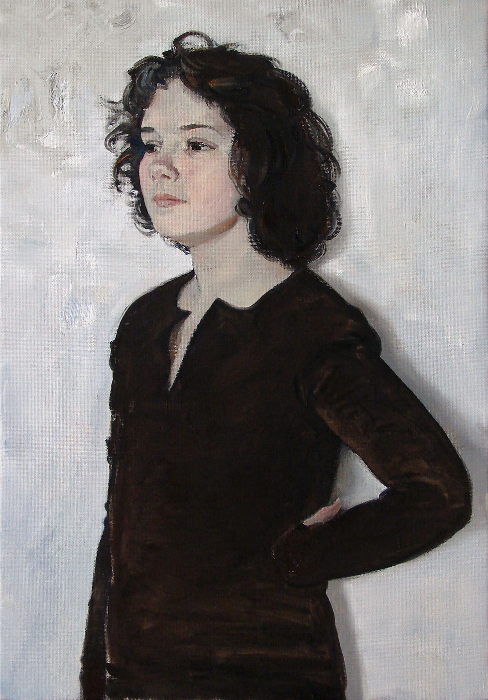 Иоанна. холст, масло, 100,5х70