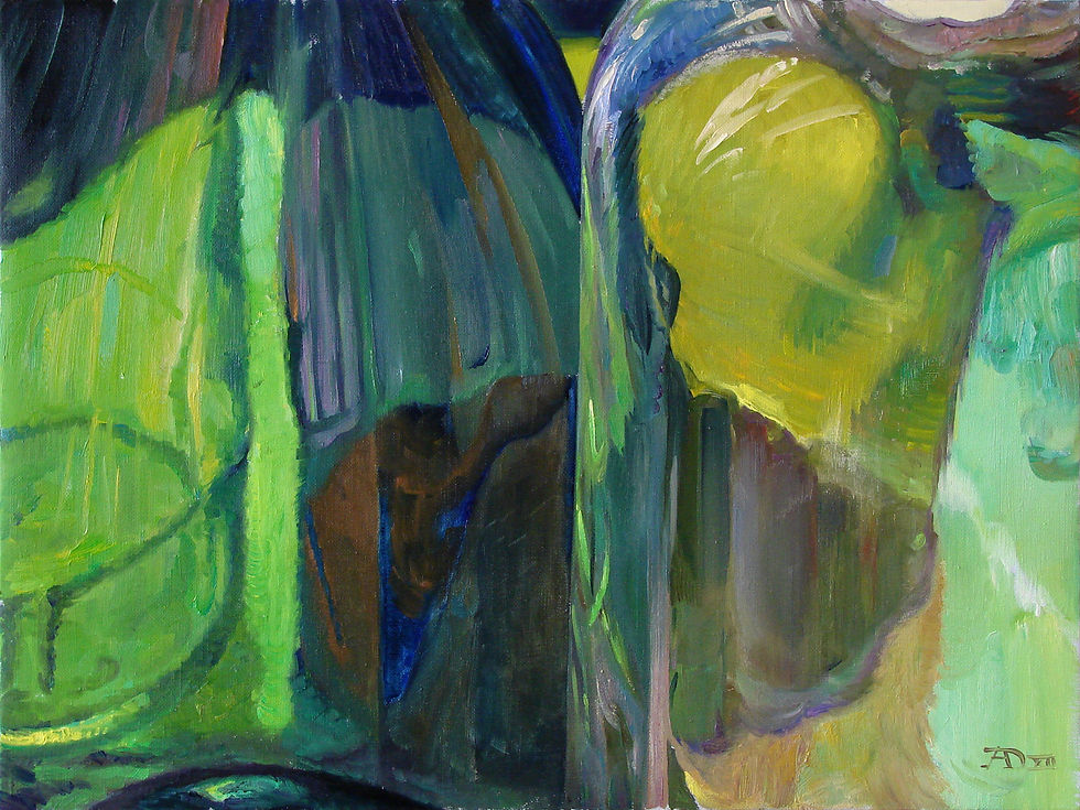 Стеклотара XII, 60x80, холст, масло