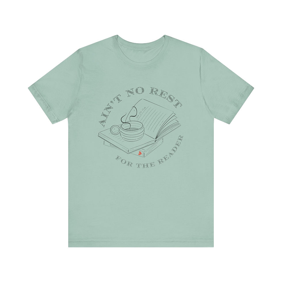 Thumbnail: Ain't No Rest For The Reader Spring Unisex Shirt