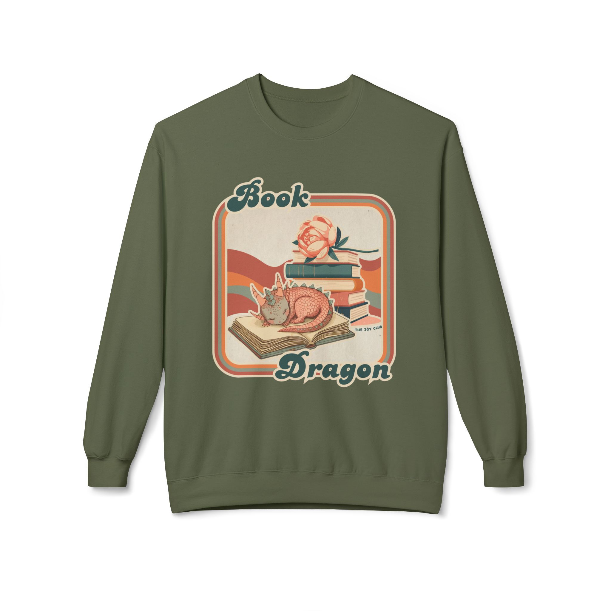 Book Dragon Fleece Crewneck