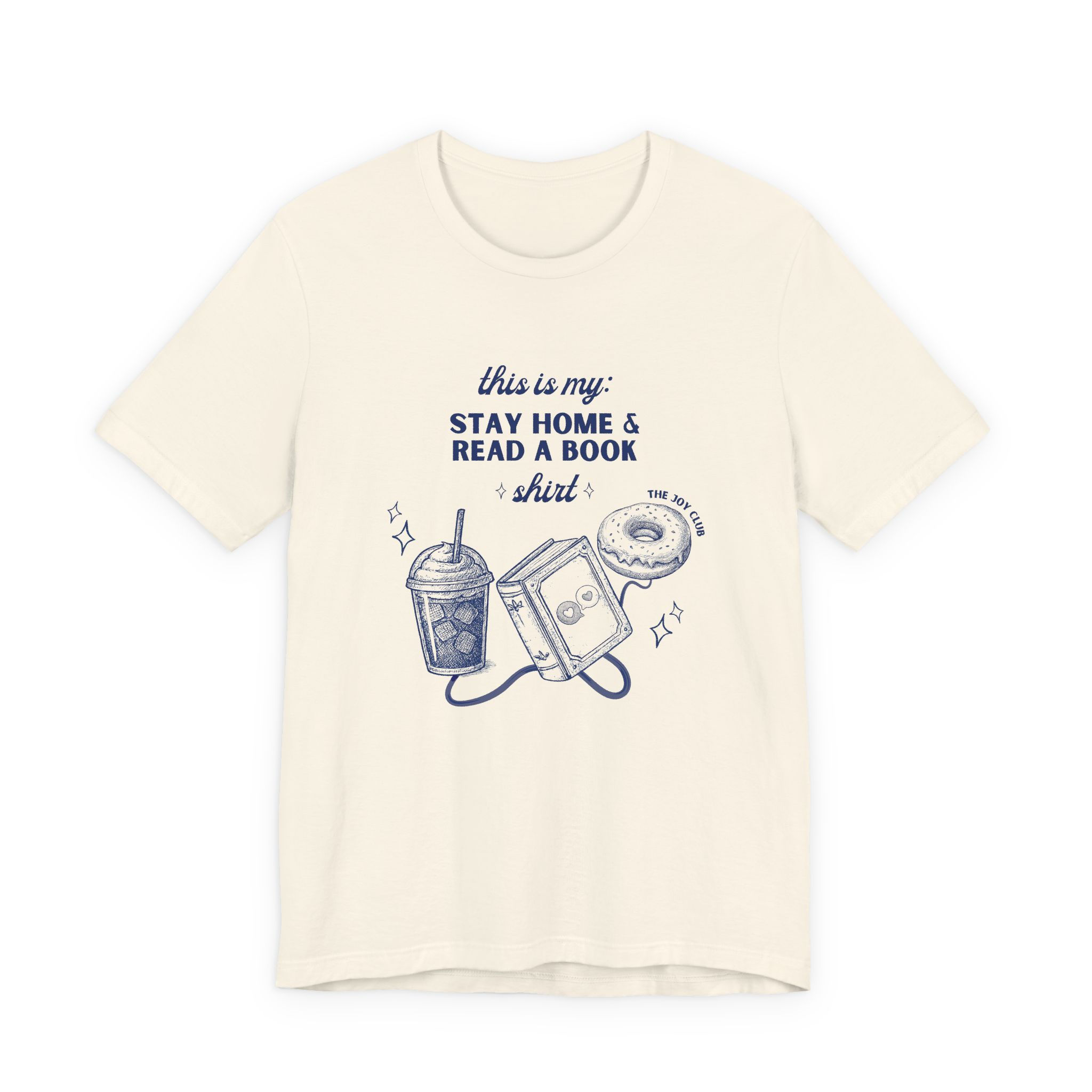 Stay Home & Read a Book Shirt Graphic Tee