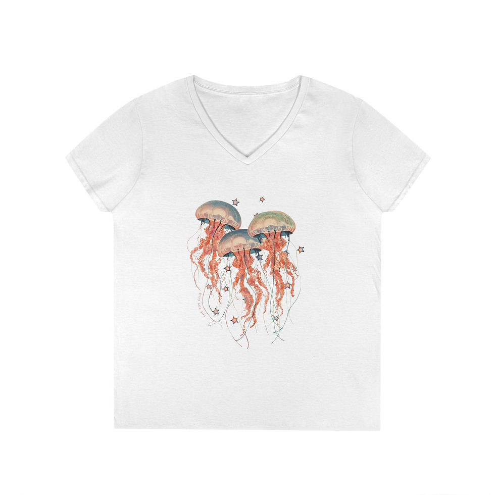 Thumbnail: Jellyfish Dance V-Neck T-Shirt