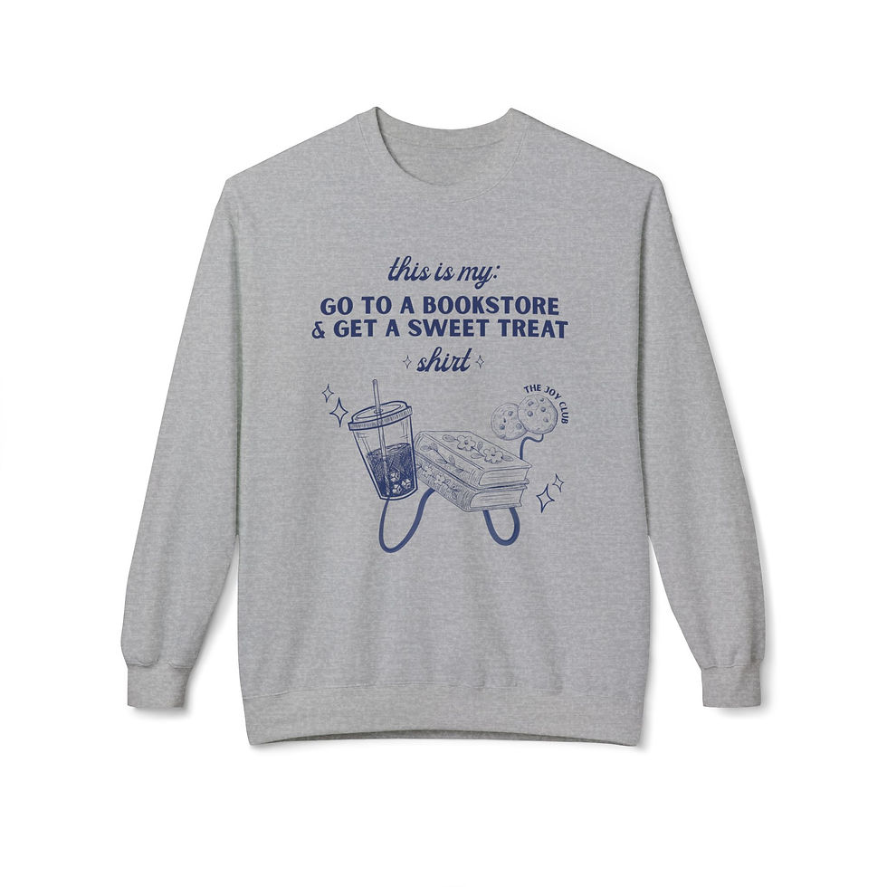 Thumbnail: Bookstore & Sweet Treat Shirt Fleece Crewneck